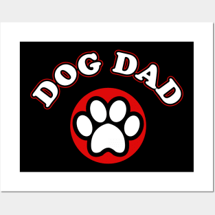 Dog Dad Funny Dog Shirt For Dog Owner - Christmas Gift Posters and Art